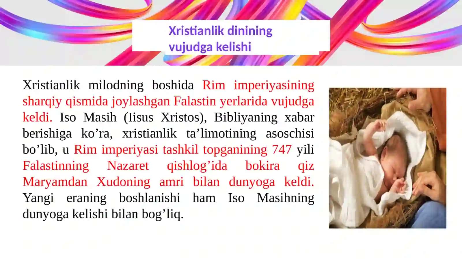 Xristianlik dini tarixi va g’oyalari 4