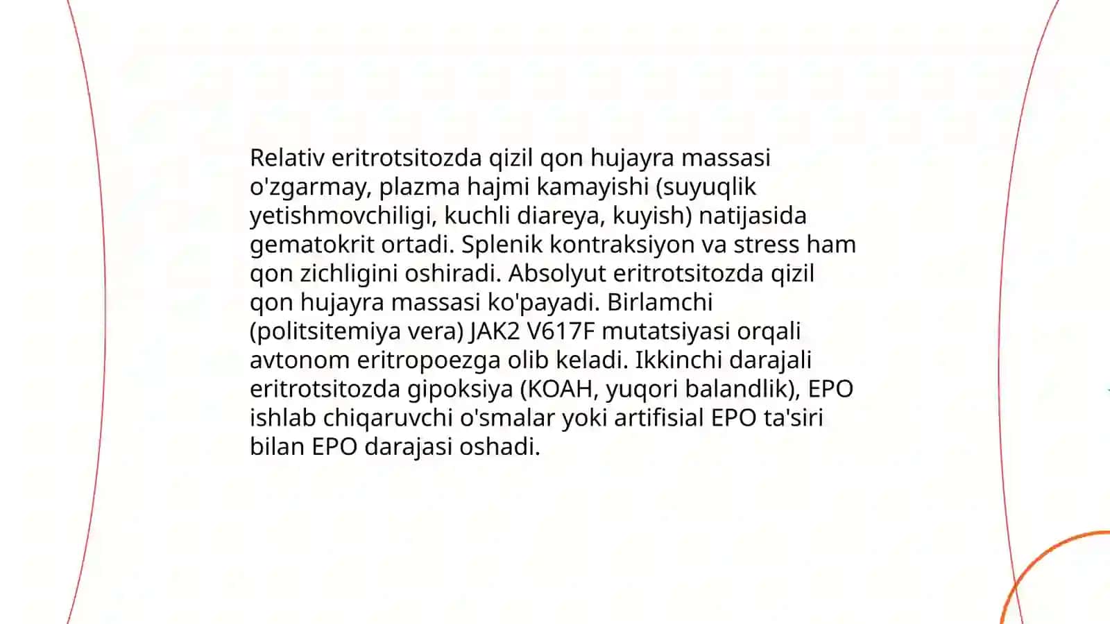 Simptomatik eritrostitoziar 4