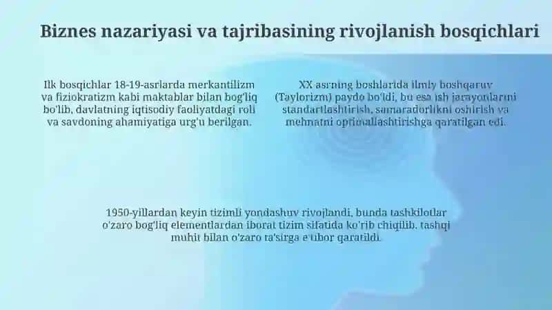 Xalqaro biznes maktablari va boshqaruvga oid ilmiy yondashuvlar 4