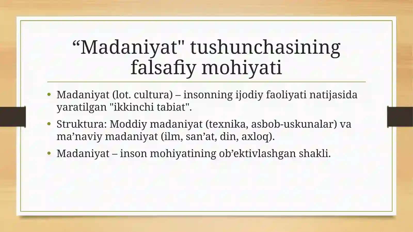 Tarix falsafasi, svilizatsiya va madaniyat 4