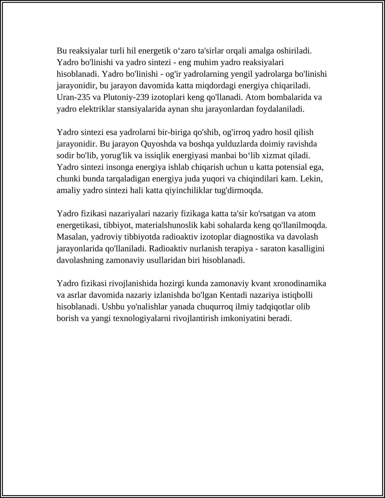 YADRO VA NEYTRON FIZIKASI KORGAZMA 4