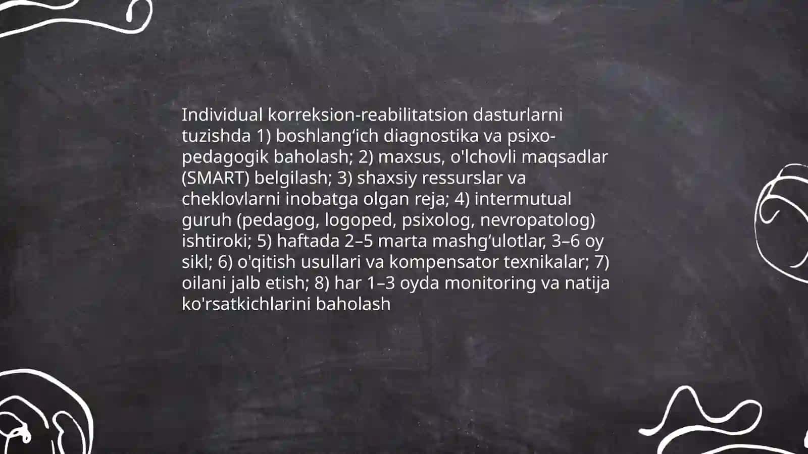 Anomal bolalar bilan olib boriladigan korreksion ishlarning asosiy yoʻnalishlari 4