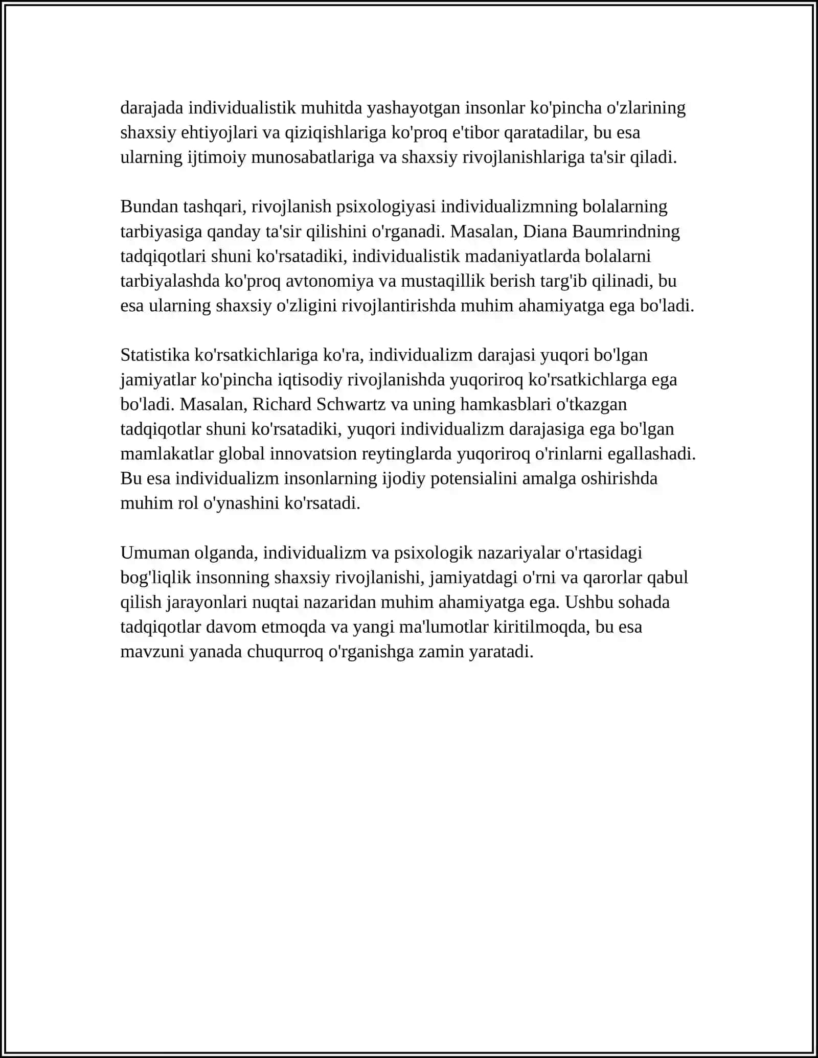 INSON INDIVIDUALLIGINING TURLI PSIXOLOGIK MAKTABLARDA O‘RGANILISHI 4