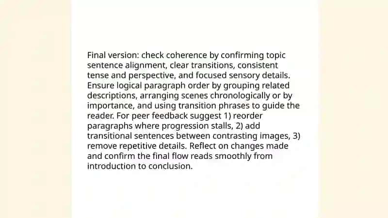 Descriptive essay 4