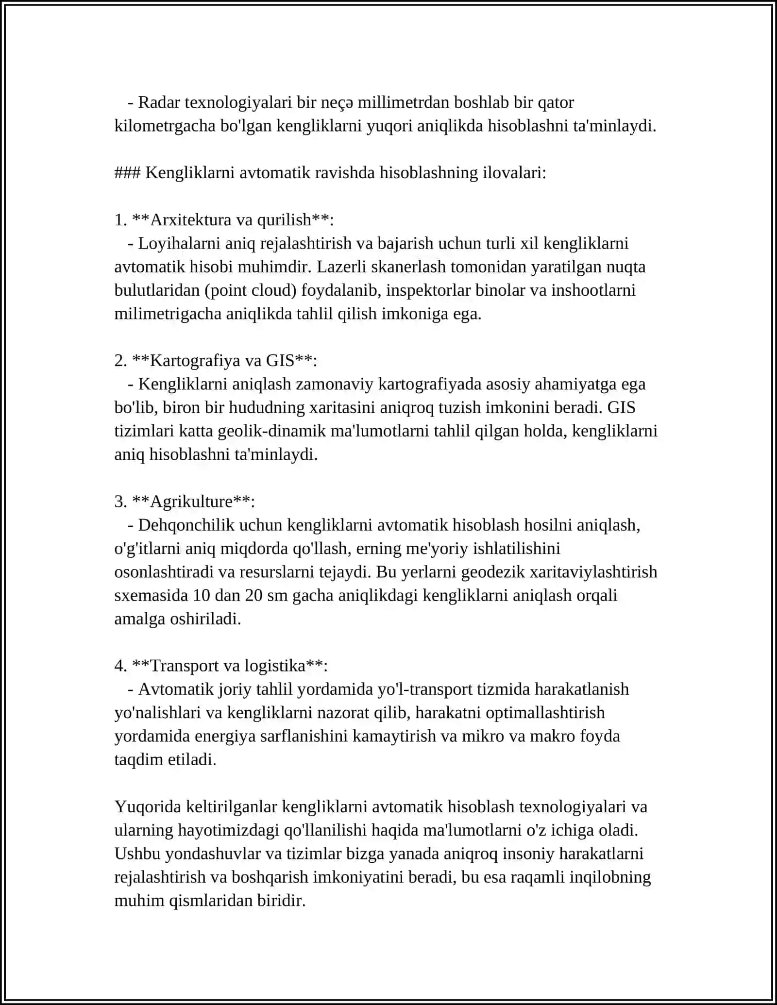 WORD MATN TAHRIRLAGICHIDA HISOBLASH ISHLARINI BAJARISH 4