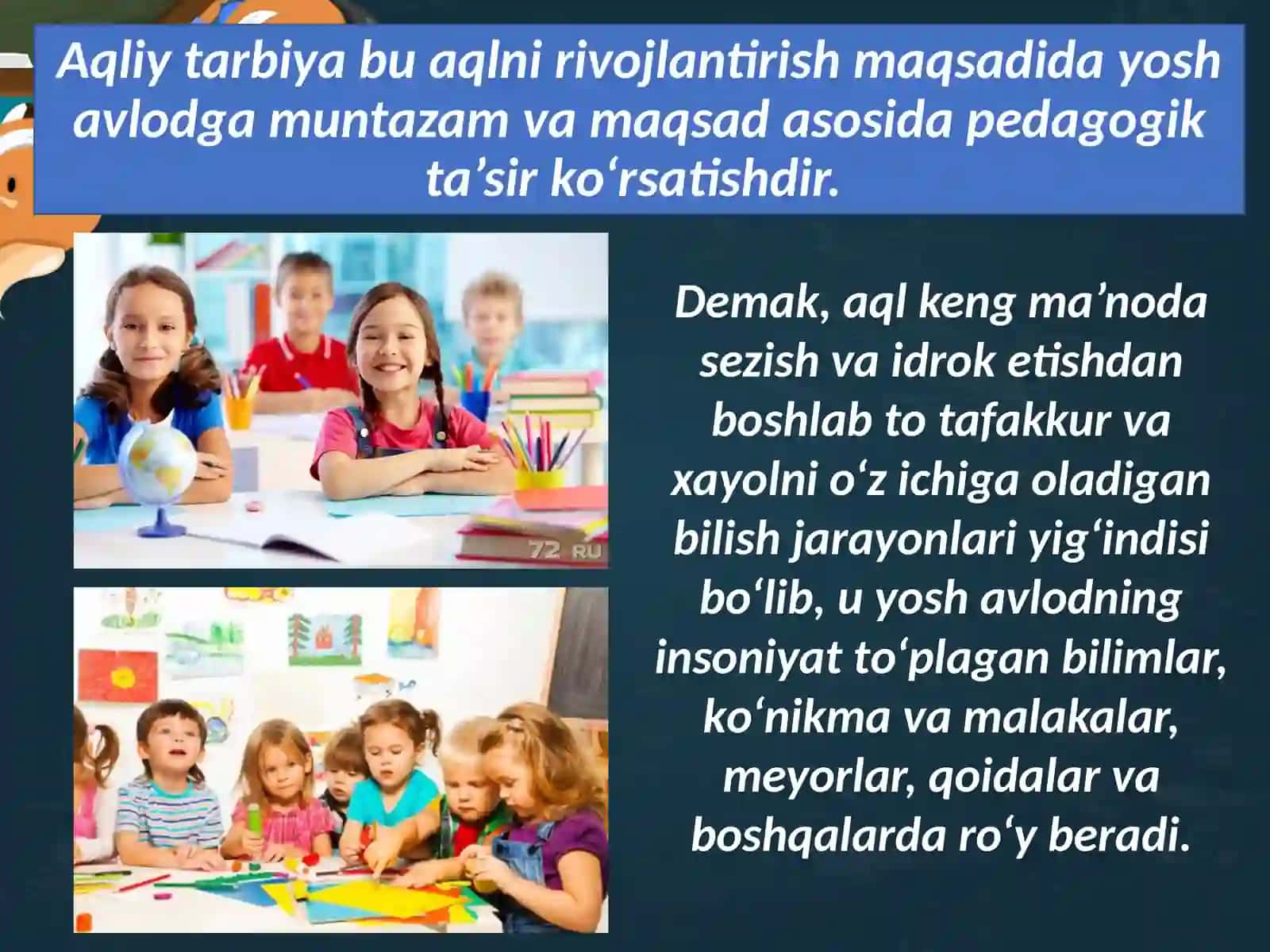Aqliy tarbiya va ta’lim 4