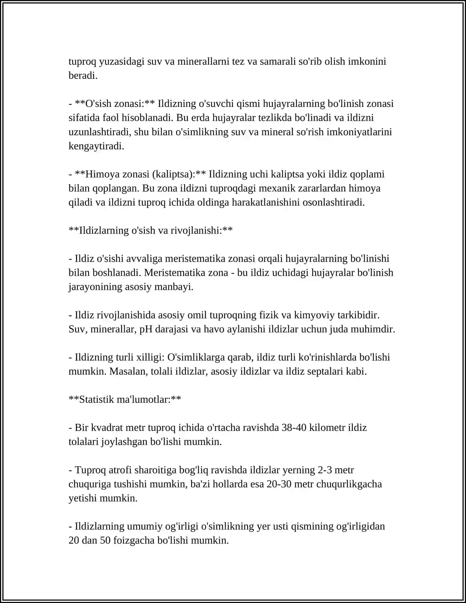 ILDIZ POYA BARG TUZILISHI 4