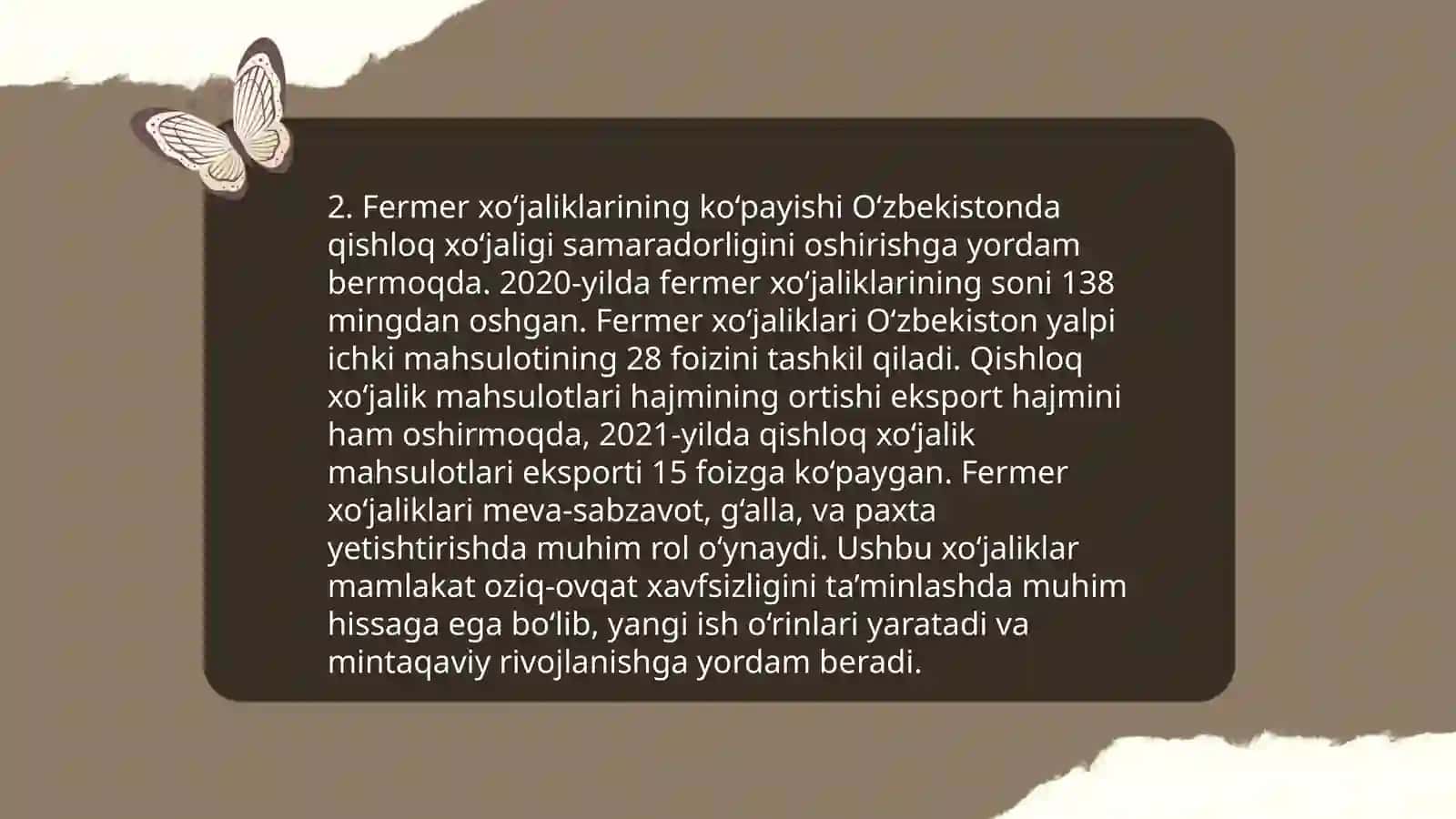 Qishloq xo‘jaligida texnologik modernizatsiya 4