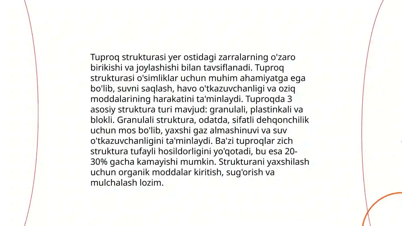 Tuproqning mexanik tarkibi 4