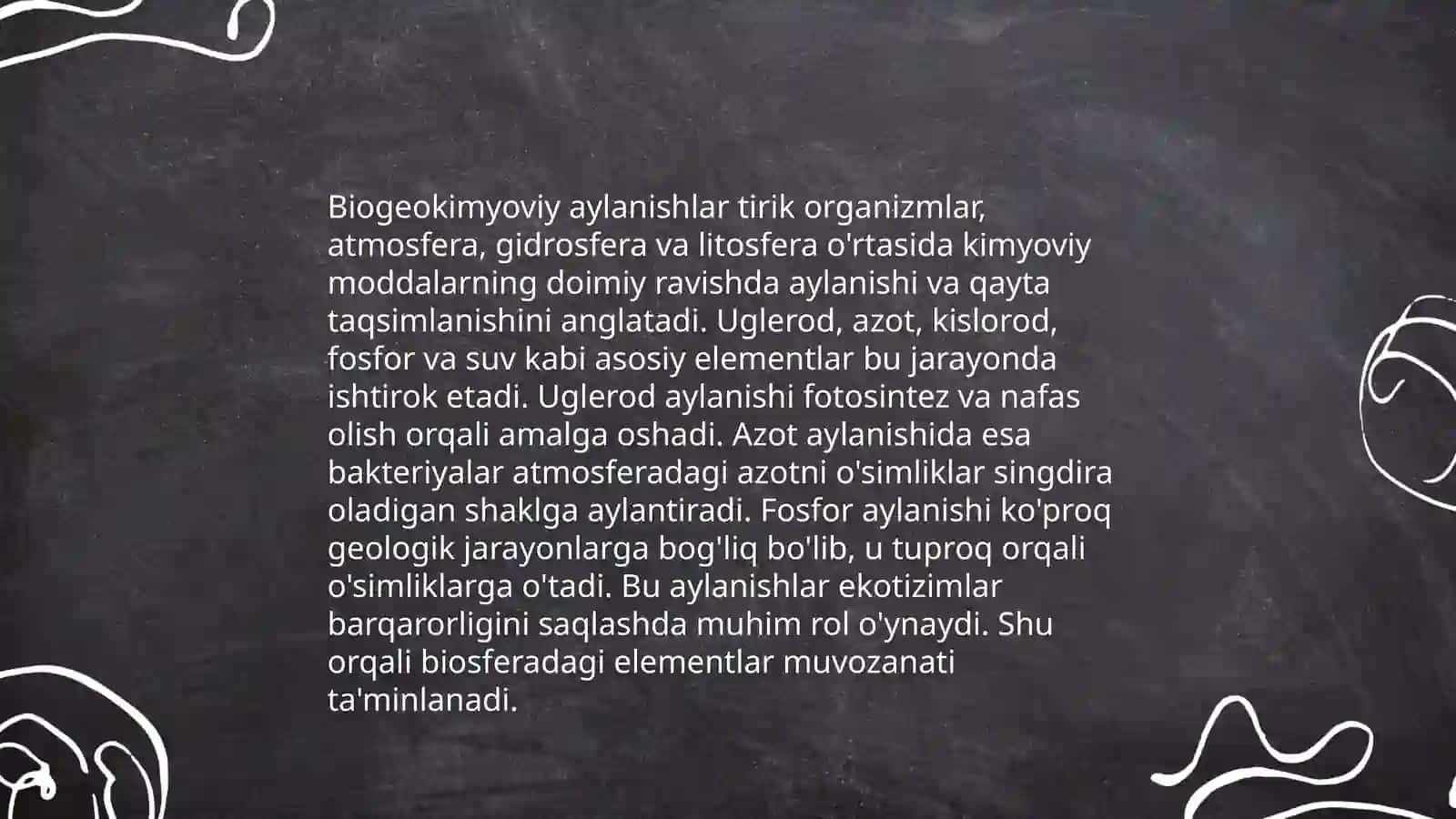 Ekologik omillar organizmlar va ular yashaydigan muhit o‘rtasidagi munosabatlarni belgilovchi tabiiy sharoitlar va resurslardir 4