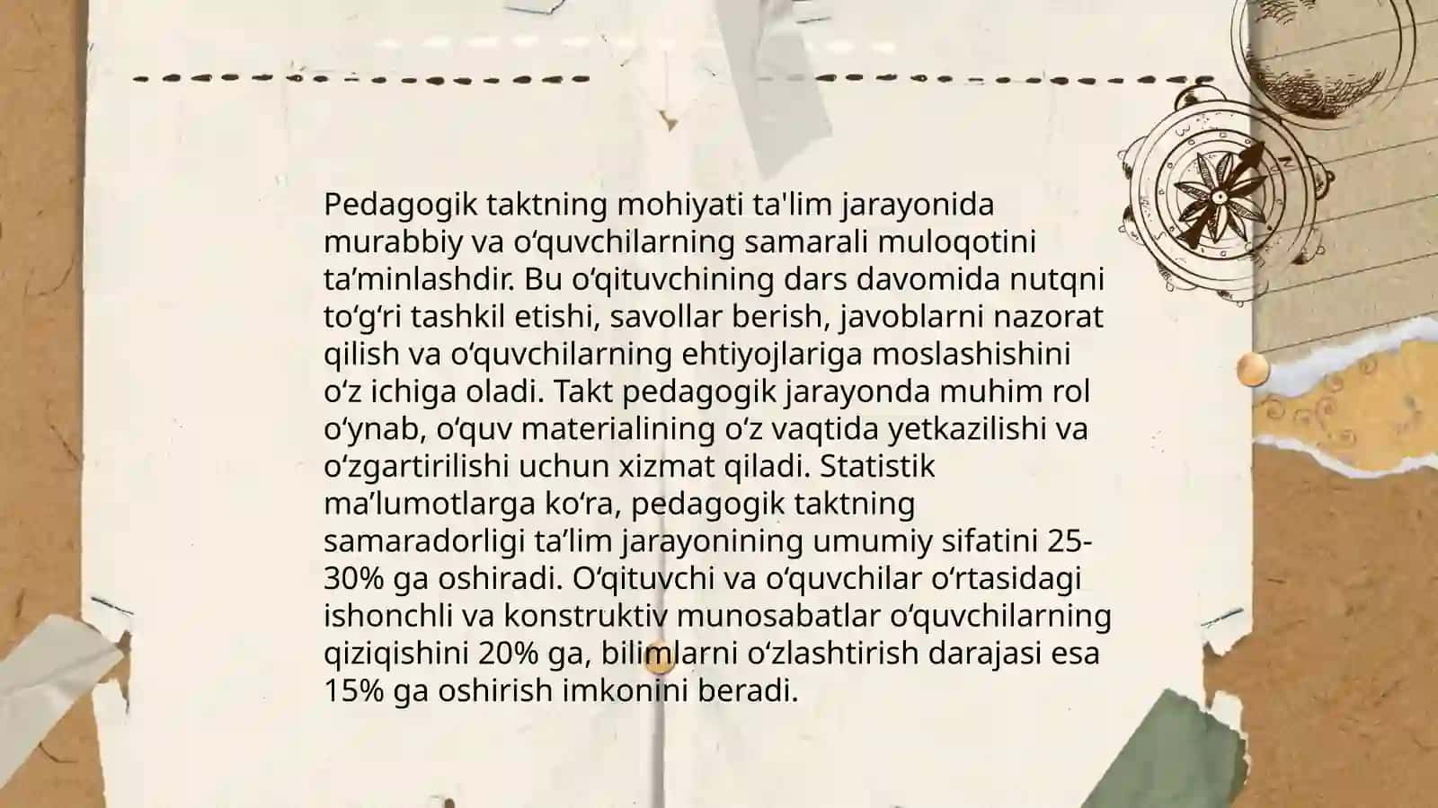Takt va pedagogik takt haqida tushuncha 4