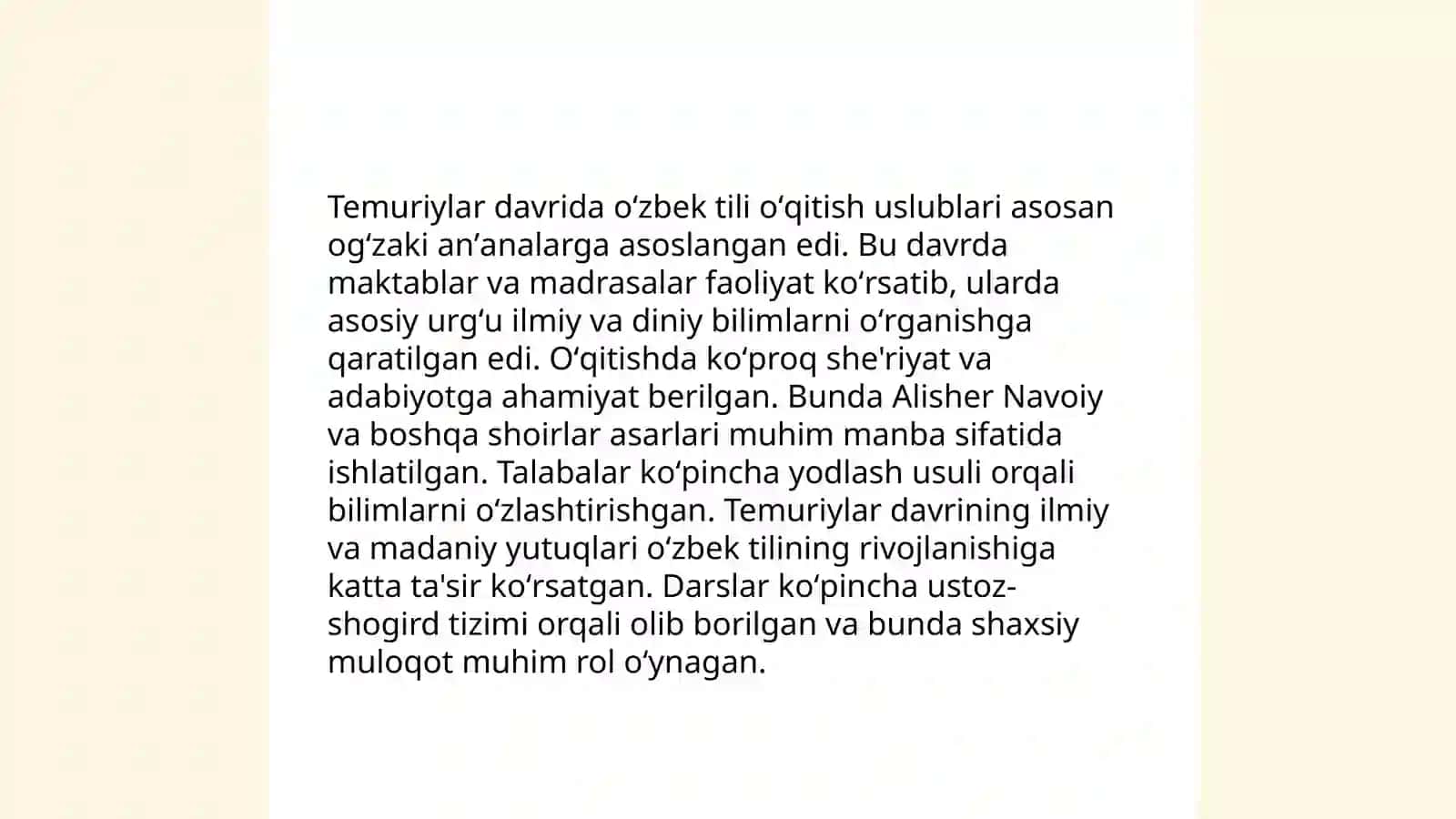 O'zbek tili o'qitish metodikasining tarixiy shakllanishi 4