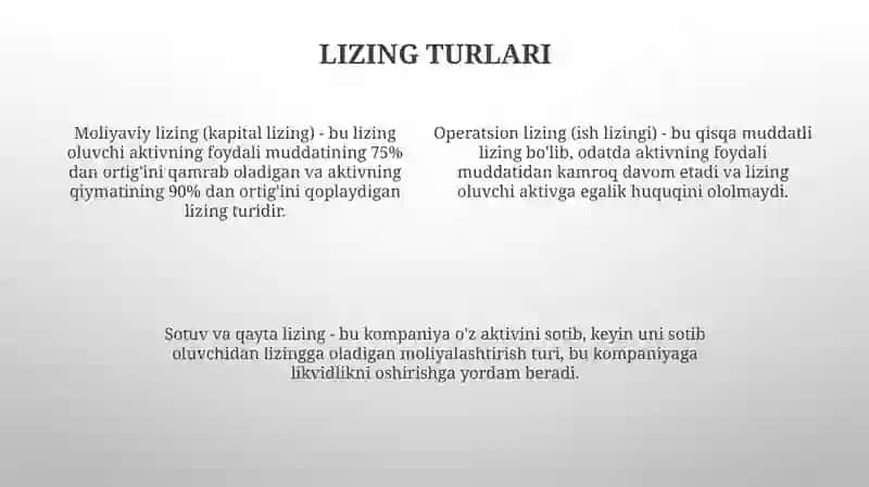Lizing hafini sug'urta qilish amaliyoti 4