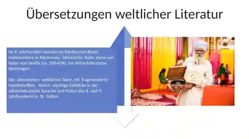 Die Rolle der Übersetzungen im Althochdeutschen 4