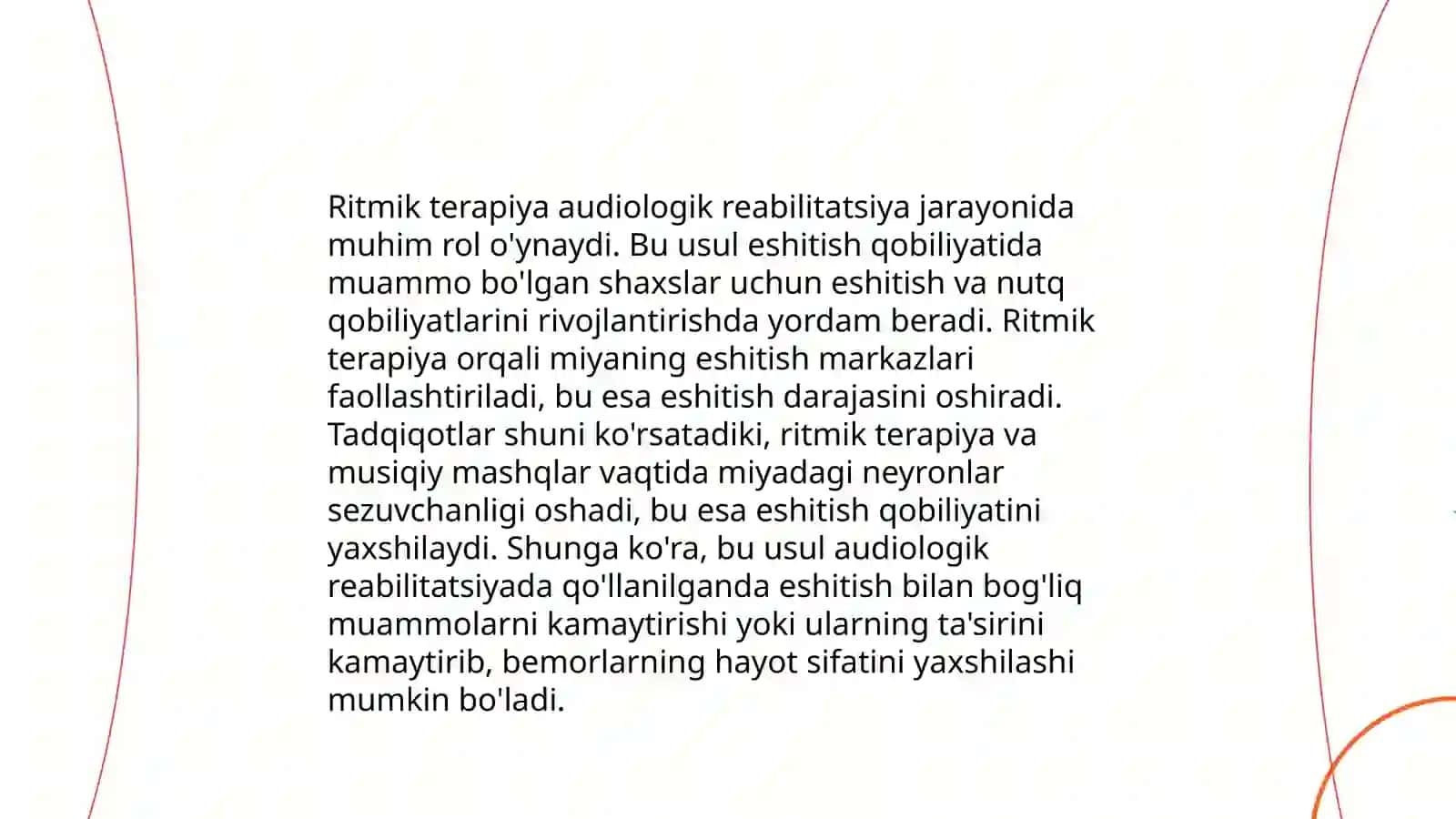 Katta yoshdagi eshitishda nuqsonga ega kishilarga musiqiy ritmik ta'siri 4