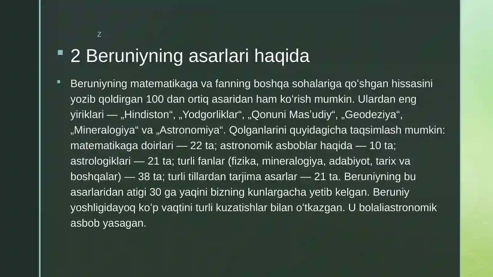 Abu Rayhon Beruniyning lingvistik qarashlari 4