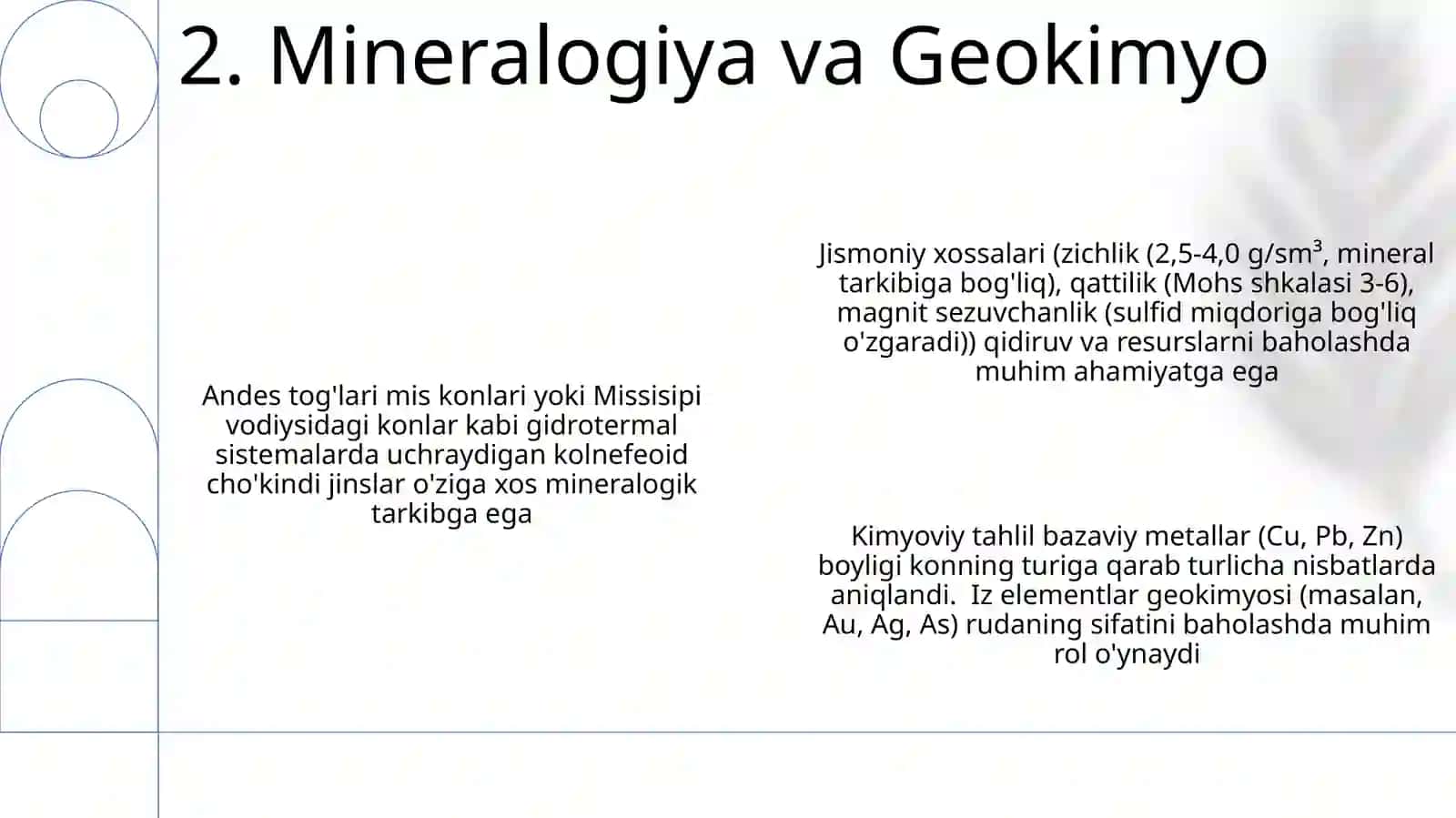 Koʻlnefeloid yotqiziqlar xossalari 4