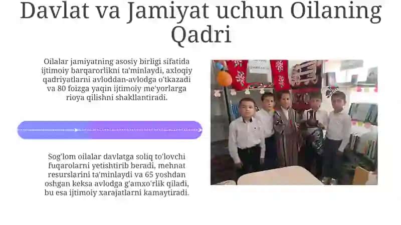 Oila - Davlat va Jamiyat ardog'ida 4