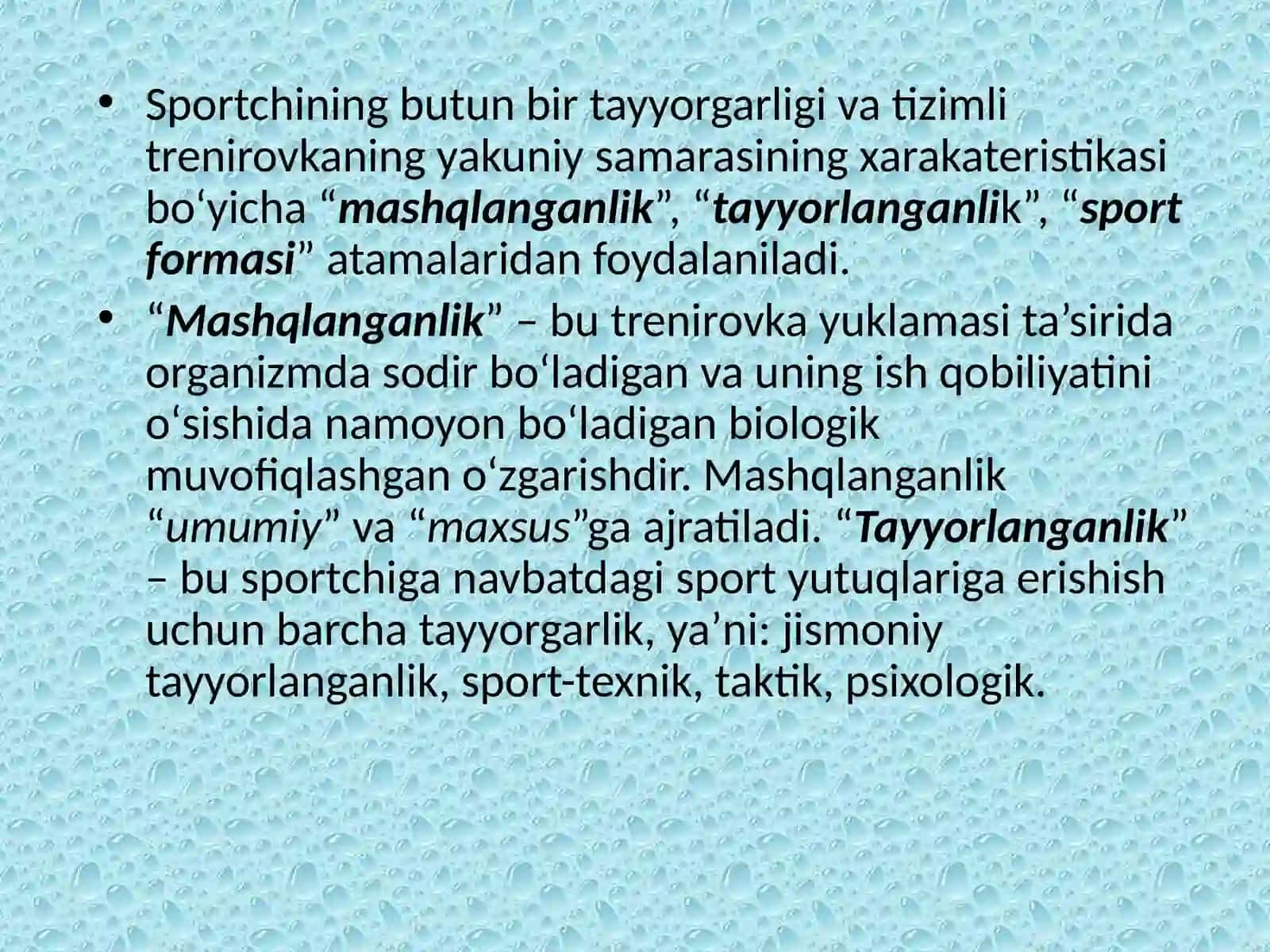 Yosh gimnastikachilarni tayyorlash xususiyatlari 4