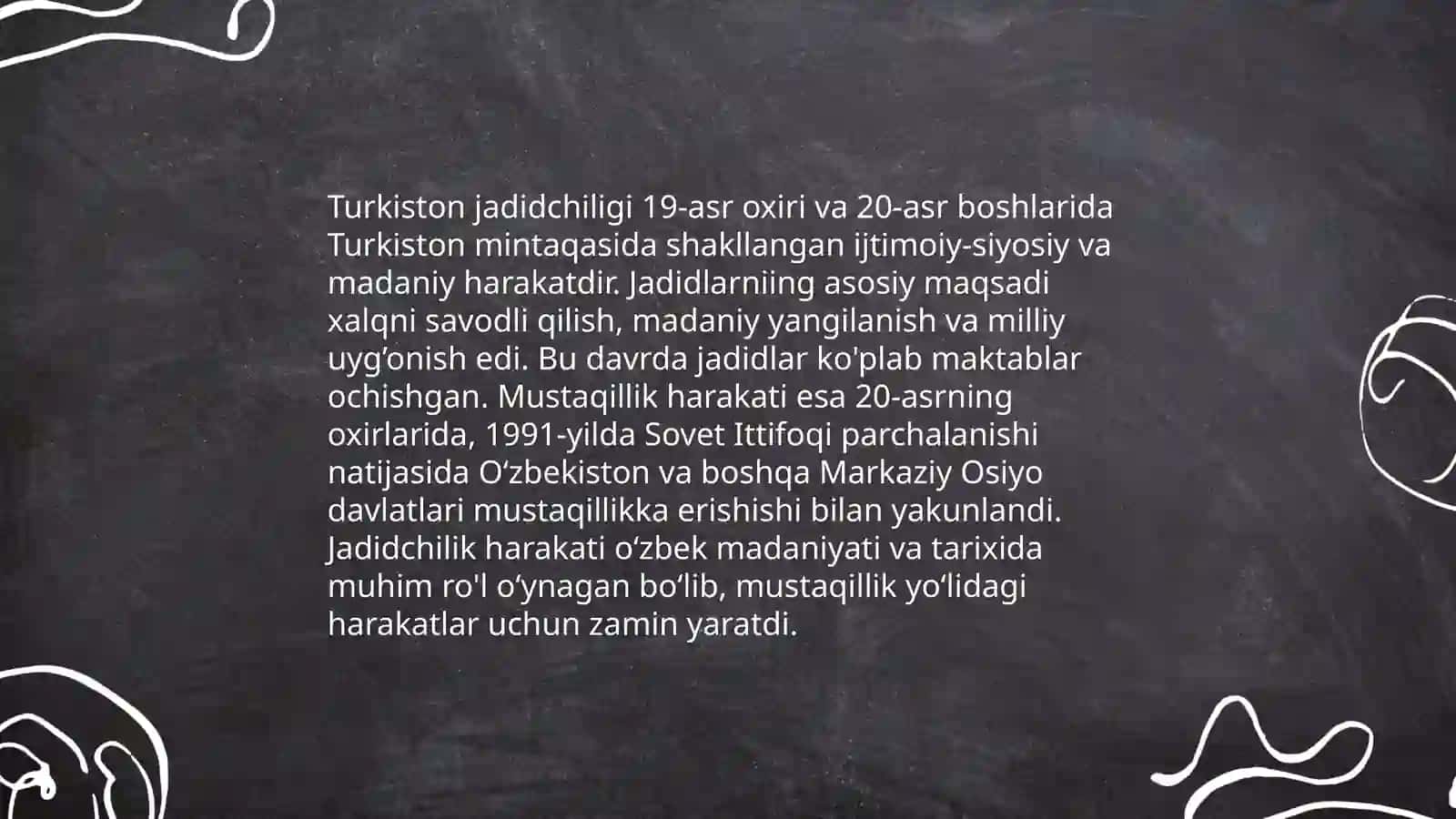 Oʻzbekistonda mustaqillik gʻoyalarining tarixiy asoslari 4