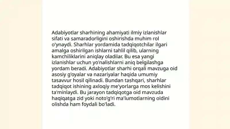 Ilmiy adabiyotlar tahlili usullari 4