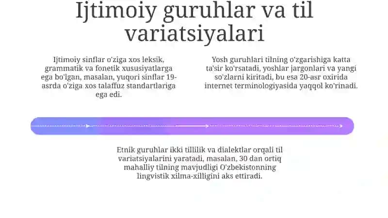 Tilning ichki differensiatsiyasi 4
