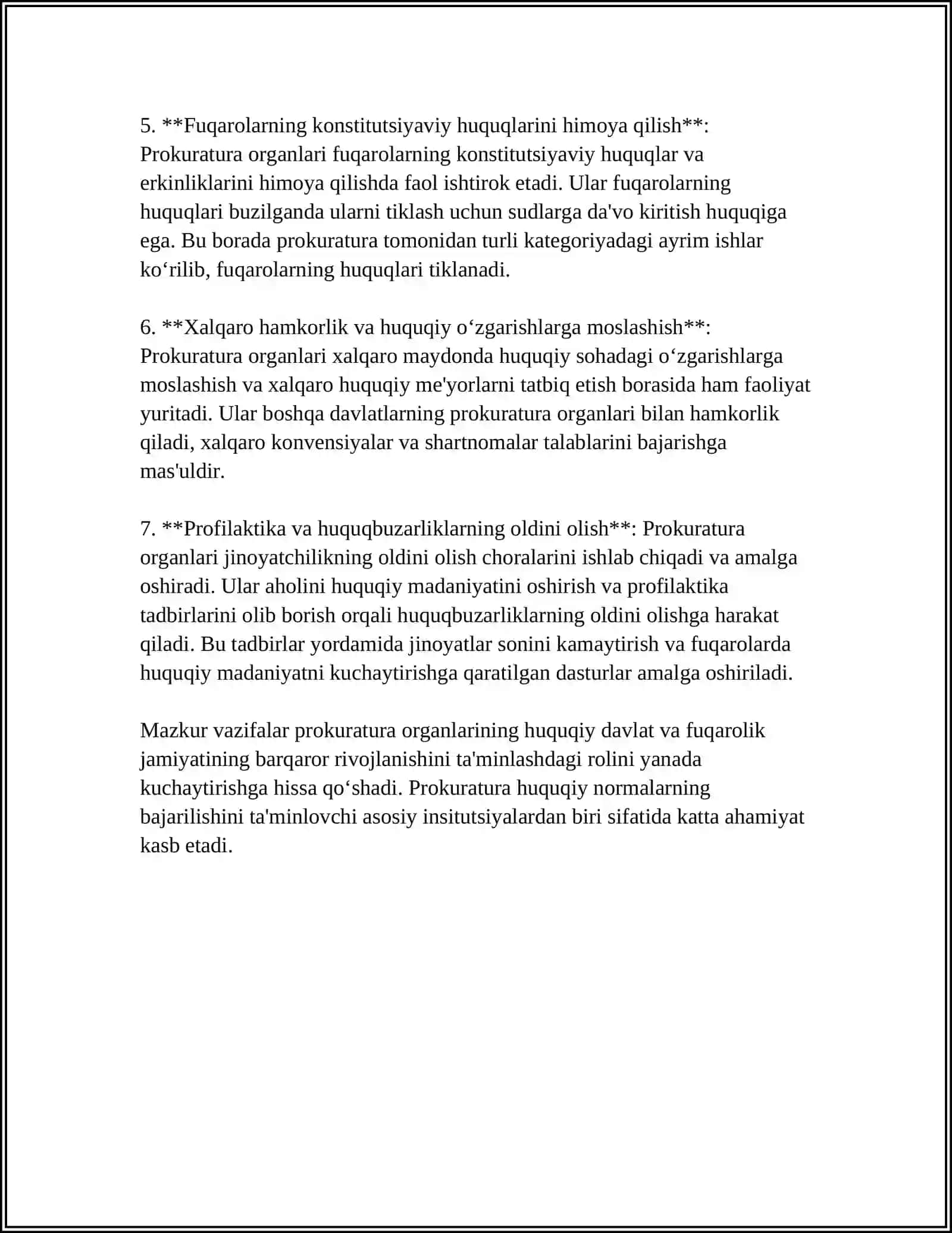 O’ZBEKISTON RESPUBLIKASI PROKURATURA ORGANLARI 4