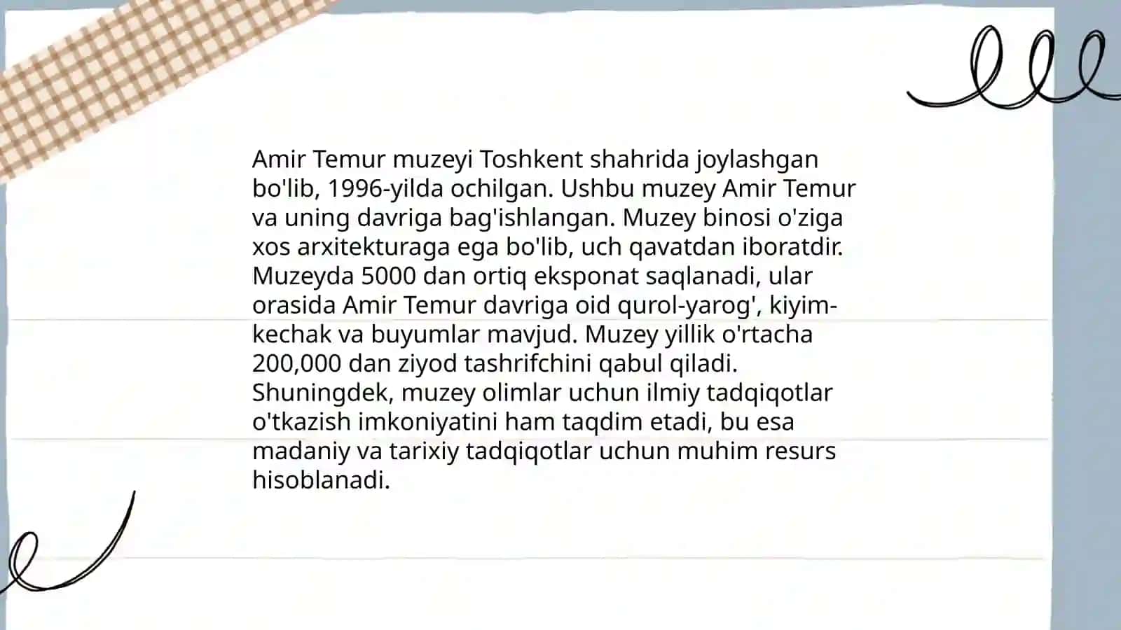 Toshkentdagi Davlat San'at Muzeyi 4
