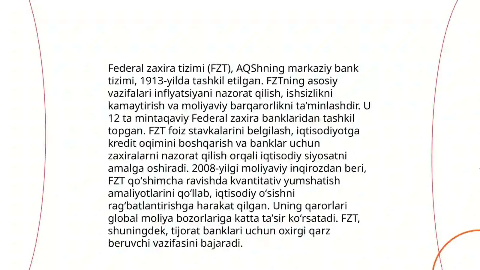Amerika Qo'shma Shtatlarining Pul Siyosati va Uning Iqtisodiyotga Ta'siri 4