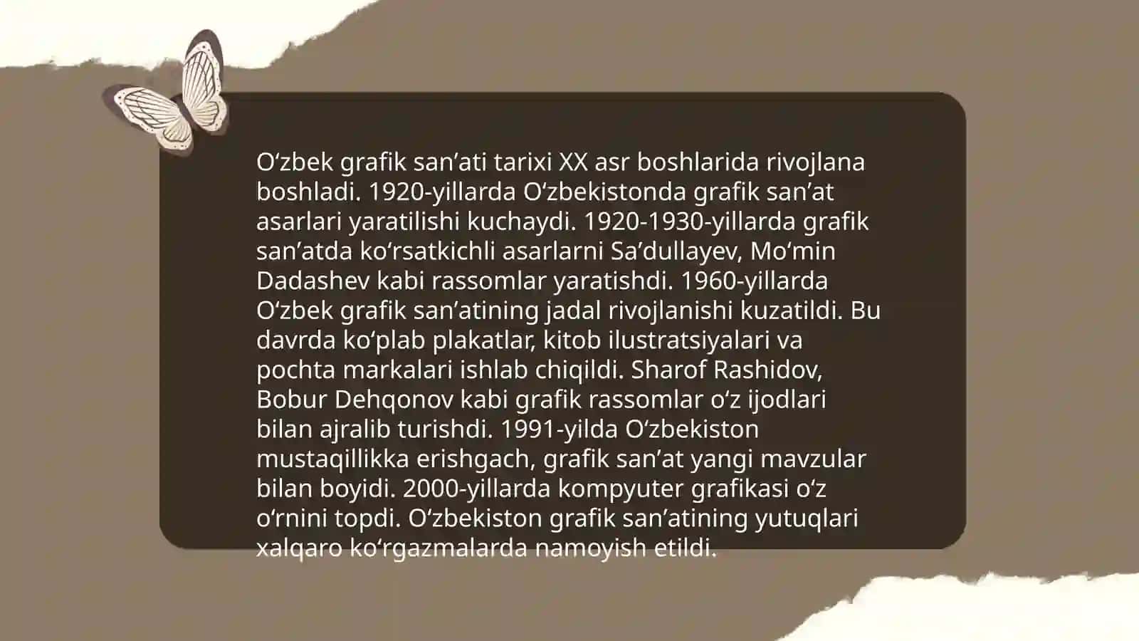 O'zbekiston Grafika sanati 4
