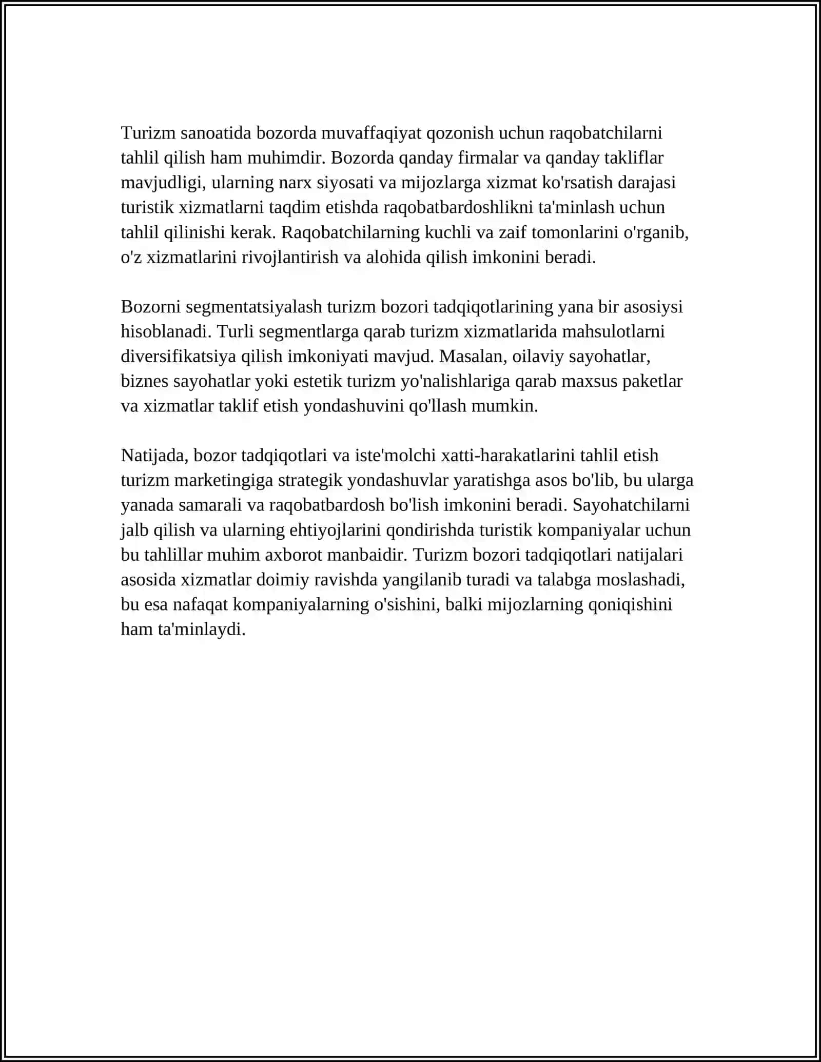 TURIZM MARKETINGINING AMALIY JIHATLARI 4