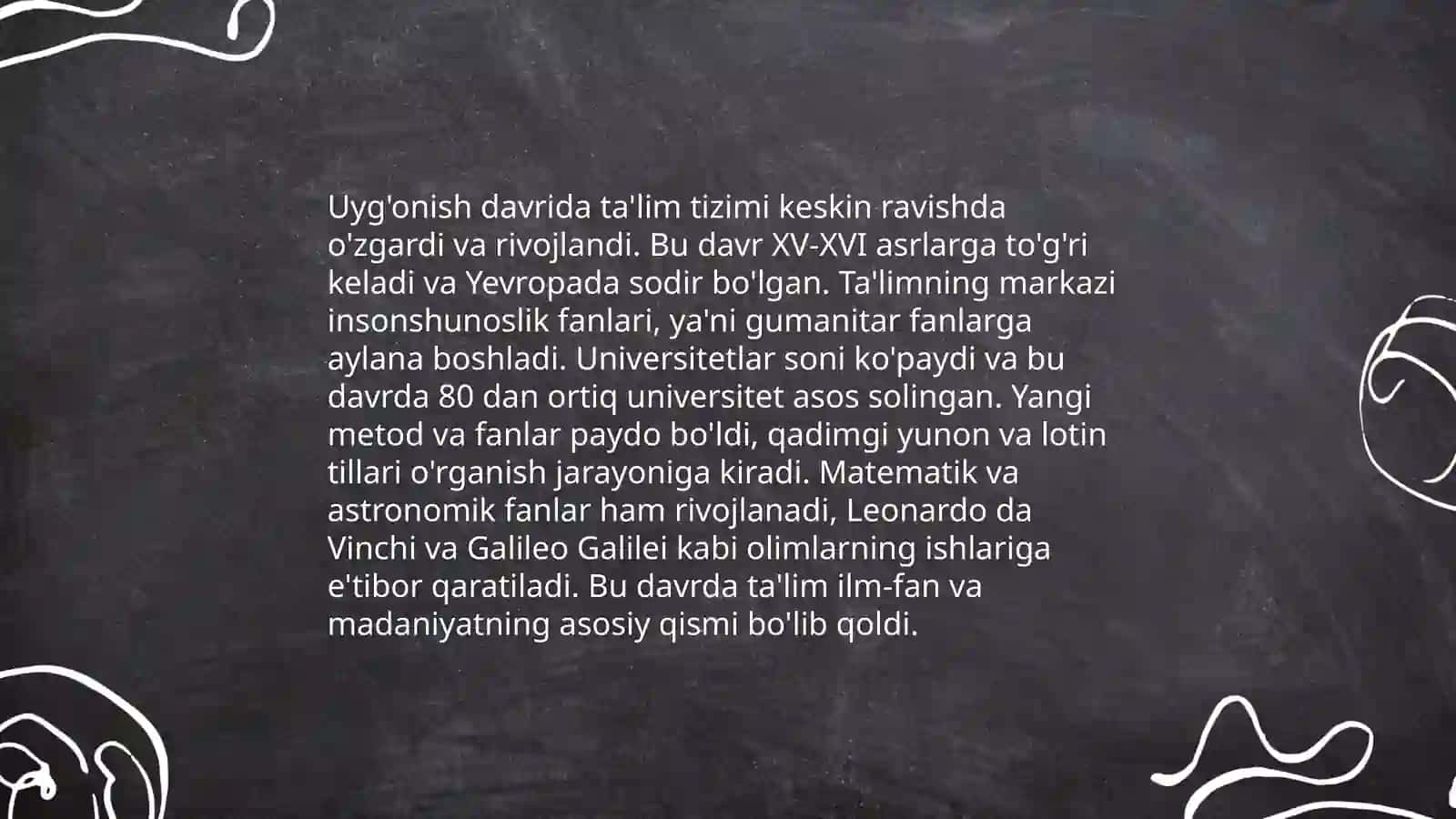 Sharq uygonish davrida pedagigik fikrlarning rivojlanishi mavzusida slayd 4