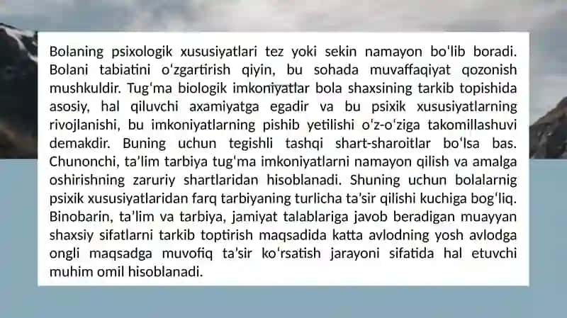 Maktabgacha ta'lim va tarbiya tizimi 4