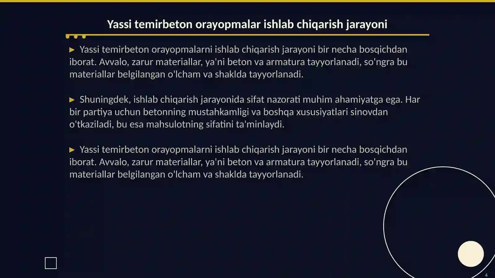 Yassi temirbeton orayopmalar va to’sinli yig’ma orayopmalar 4
