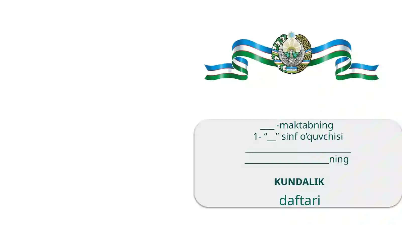 KUNDALIK daftari 4