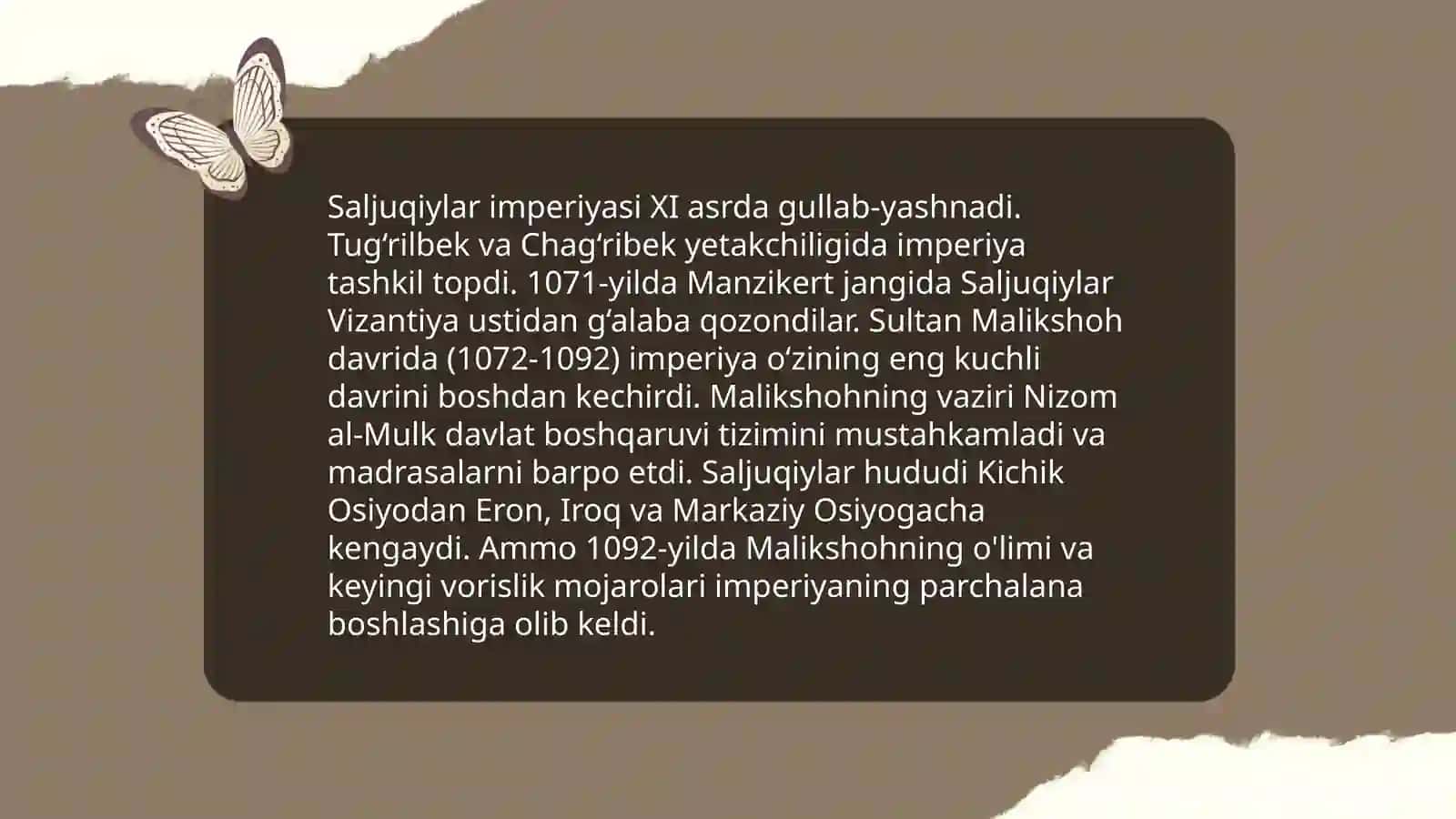 Saljuqiylar 4