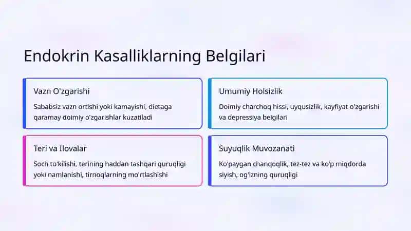 Endokrin Kasalliklarda Umumiy Ko'rik Xususiyatlari 4