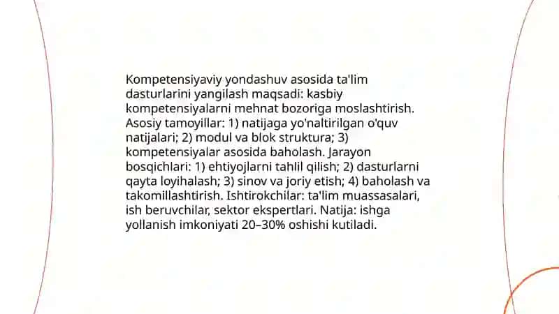 Professional ta'limi rivojlanishining tendentsiyalari 4
