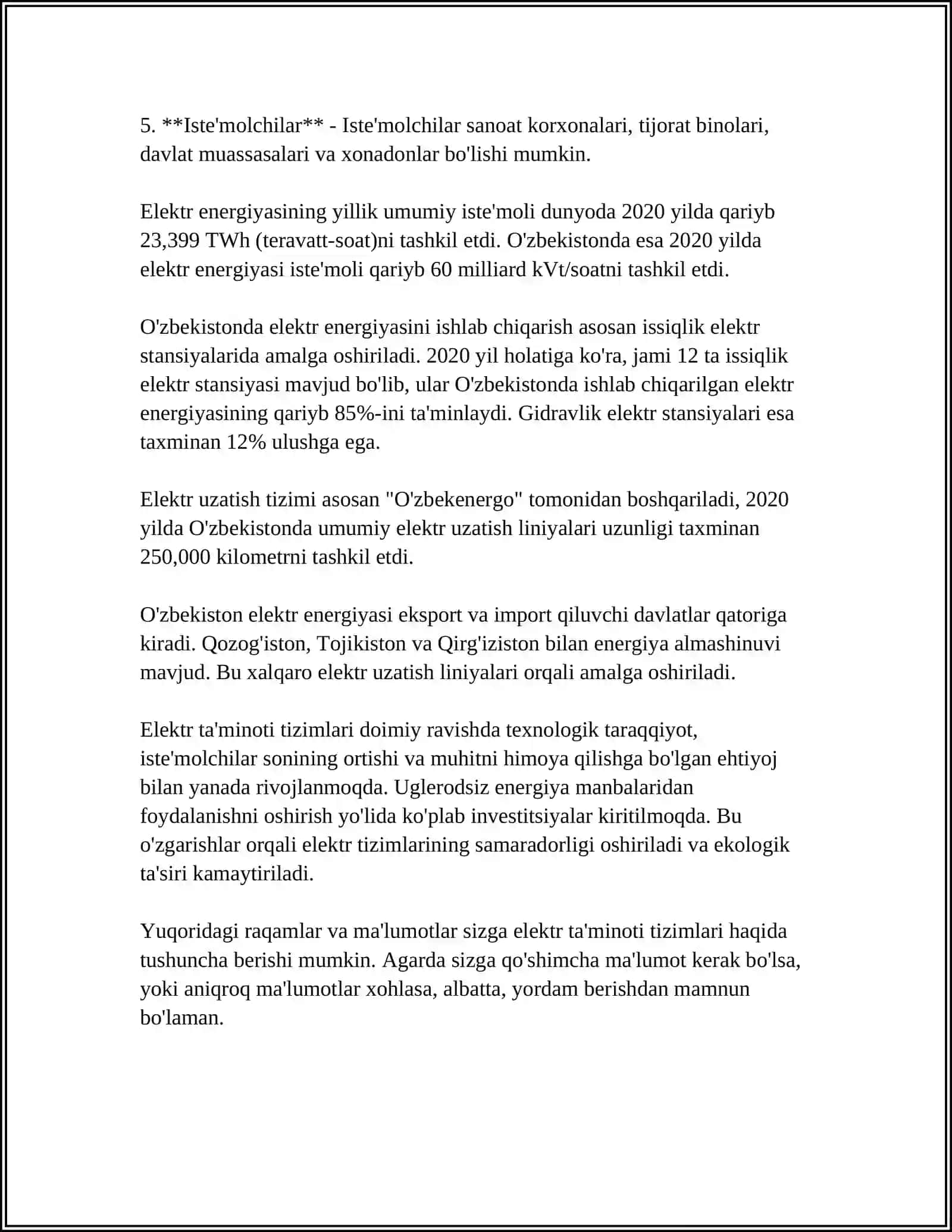 Elektr ta’minoti tizimlari 4