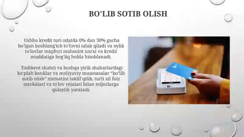 Kreditning turlari va shakllari 4