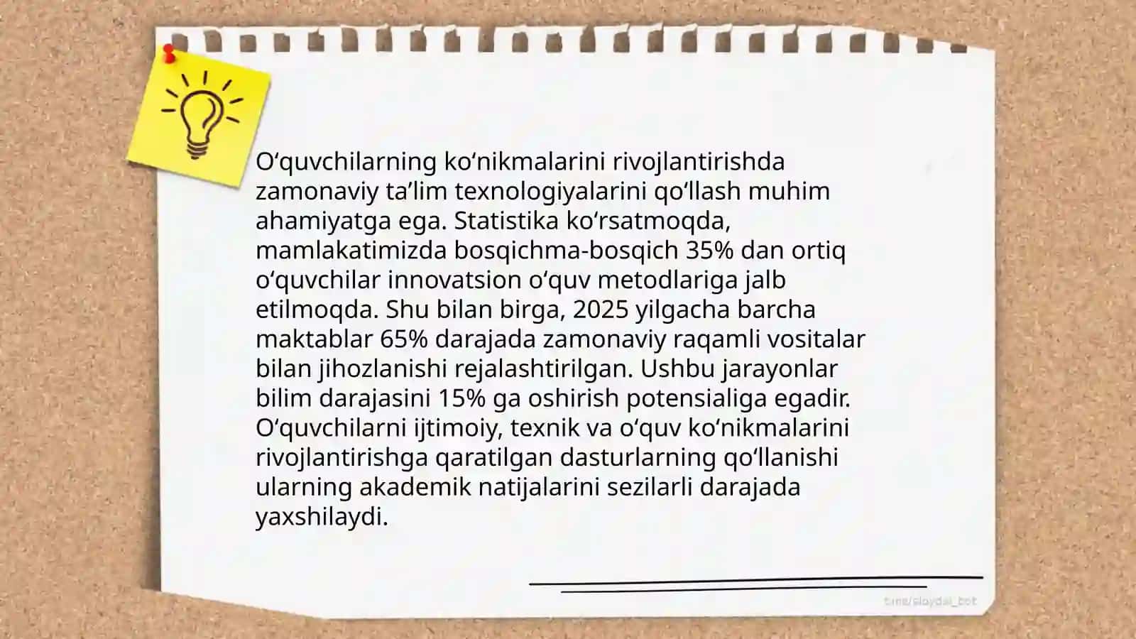 Oʻquv malaka va koʻnikmalarning diagnostikasi 4