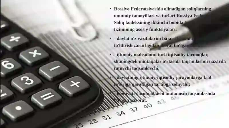 Rossiya Federatsiyasi Soliq Tizimi 4