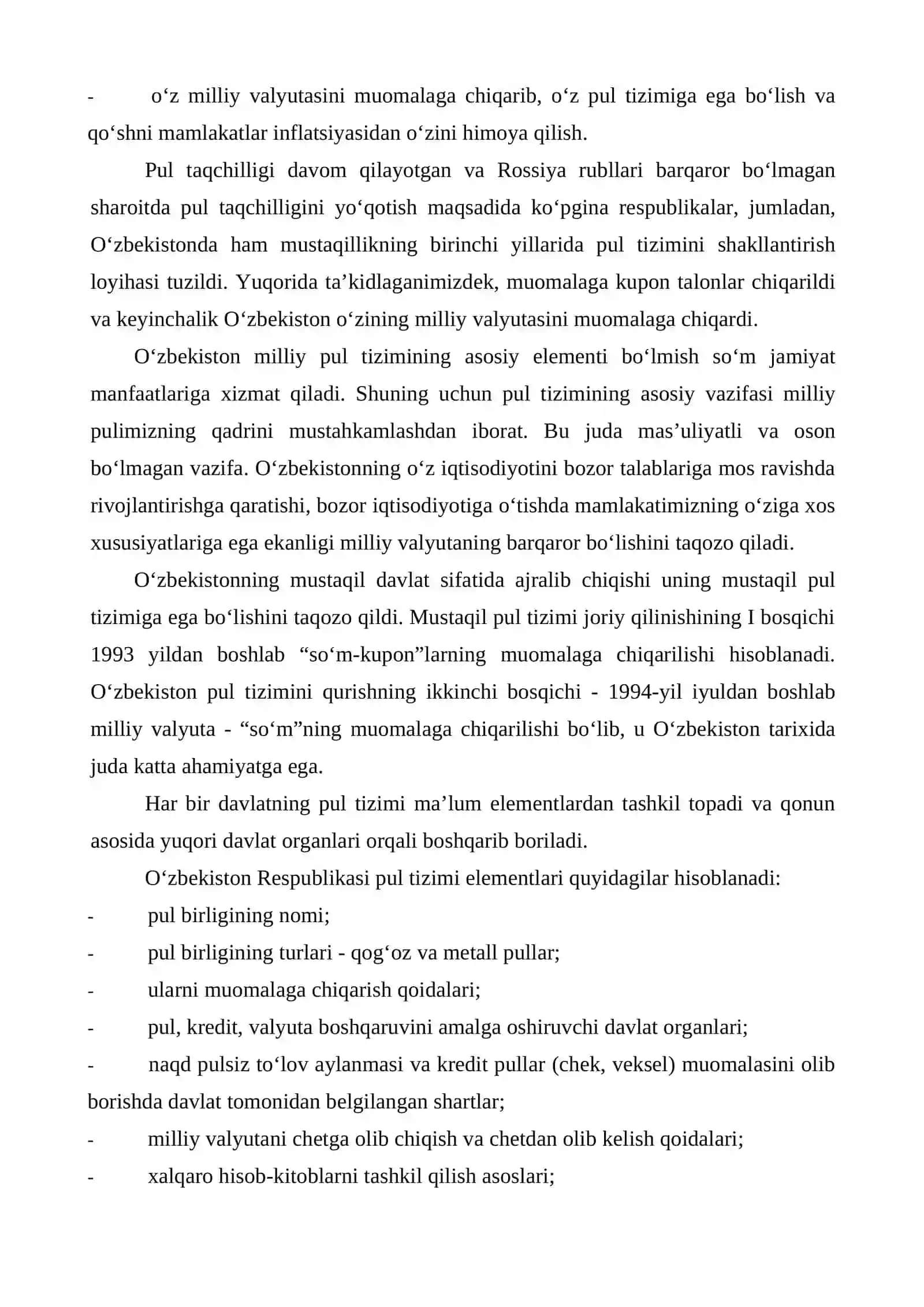 MAKROIQTISODIY VA MOLIYAVIY BARQARORLIKNI TA’MINLASHDA MONETAR SIYOSATNING AHAMIYATI 4