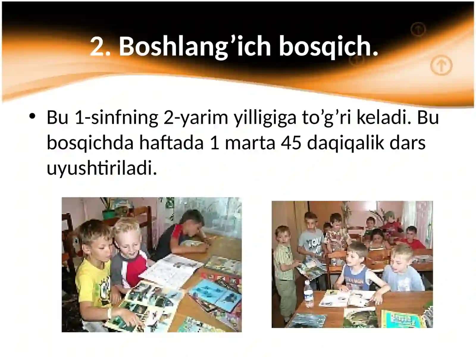 Sinfdan tashqari o’qish bosqichlari 4
