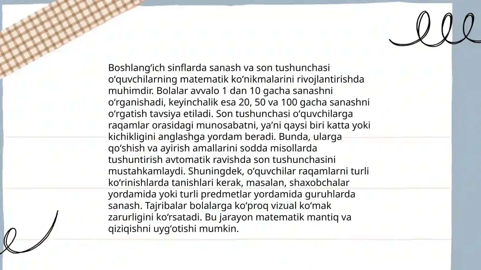 Matematik kompetentsiyalarni shakllantirish 4