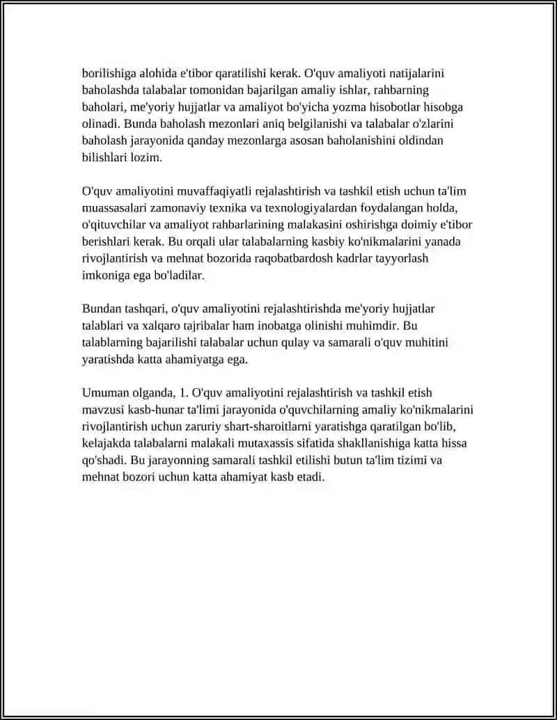 KASB HUNAR TA’LIMI O’QUV TAJRIBA JARAYONINI BOSHQARISH 4