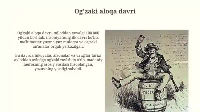 Ommaviy axborot vositalari tarixi va rivojlanish bosqichlari 4