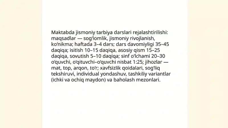 Jismoniy tarbiya va estetik tarbiya 4