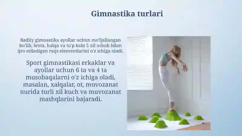 Gimnastikaning tarkibiy qismlari 4