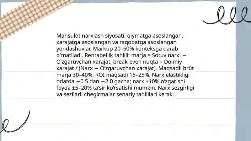Rentebellika tasir etuvchi omillar tahlili 4
